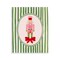 Stupell Industries Nutcracker with Ribbon Stripes Wall Plaque Art, design by Courtney Haley
